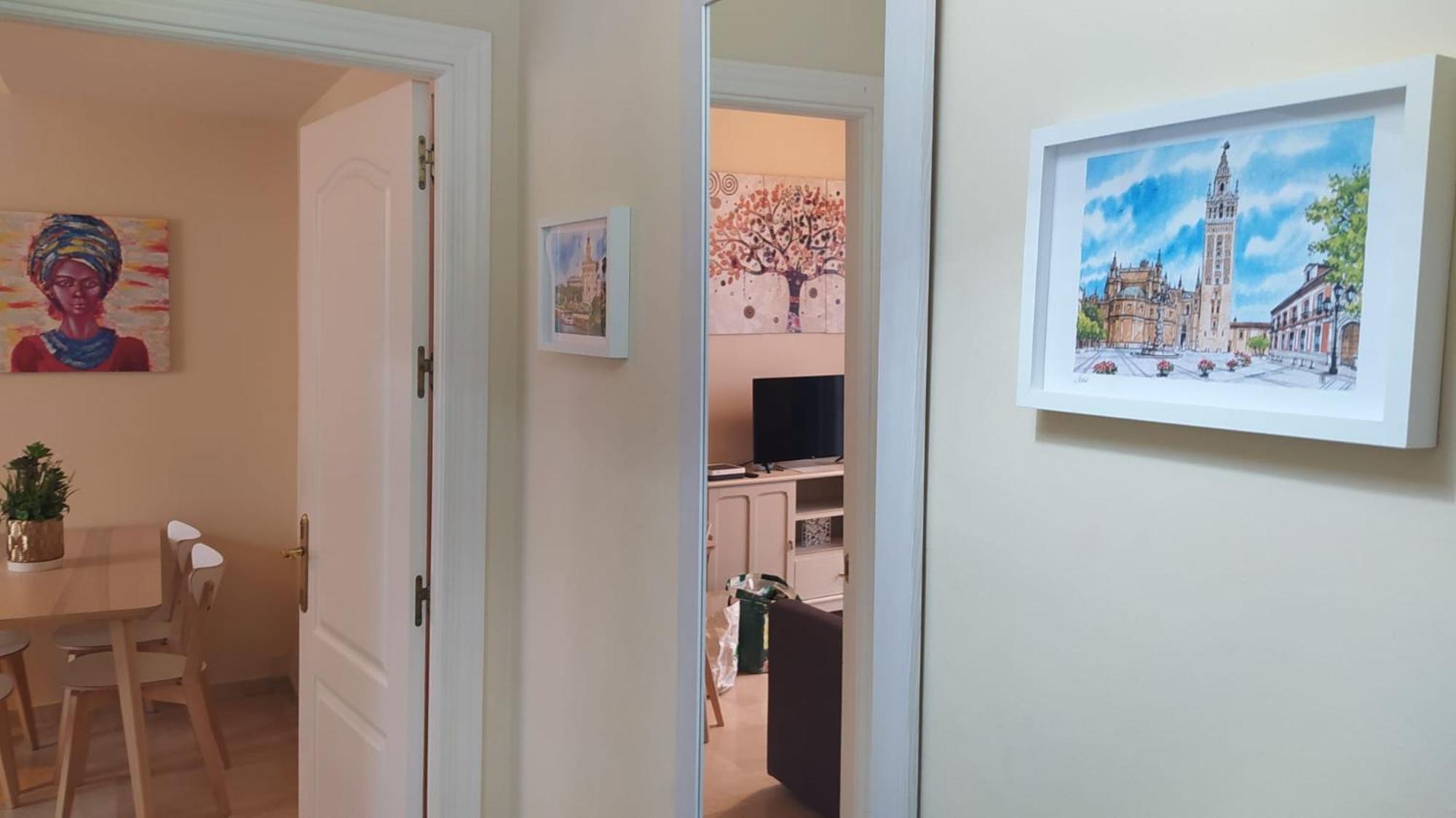 Bonito Piso En Calle Antolinez Sevilla Eksteriør bilde